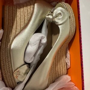 NWT Tory Burch Bow Espadrilles size 11